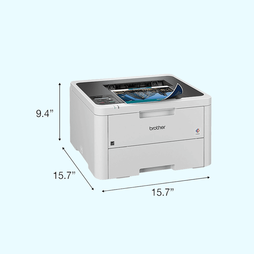 Brother HL-L3220CDW Wireless Compact Digital Color Printer, Laser Quality Output, Refresh EZ Print Eligibility