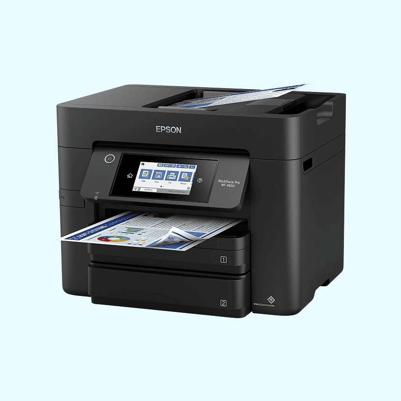 Epson® WorkForce® Pro WF-4830 Wireless Inkjet All-In-One Color Printer