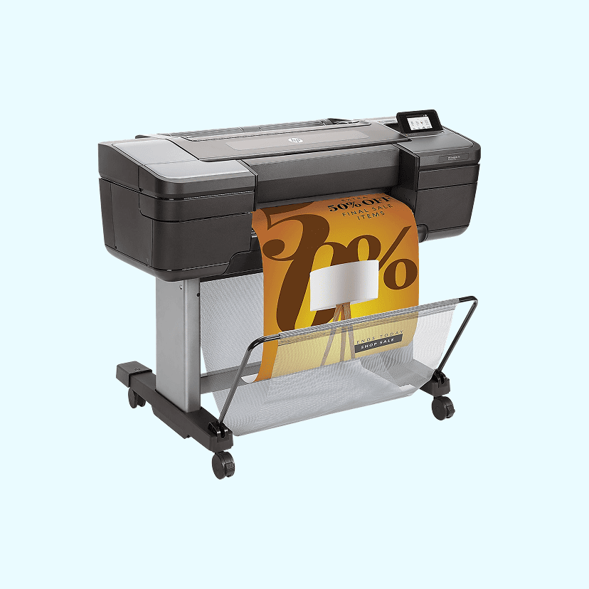 HP DesignJet Z6 PostScript Color Inkjet Large-Format Printer, T8W15A#B1K