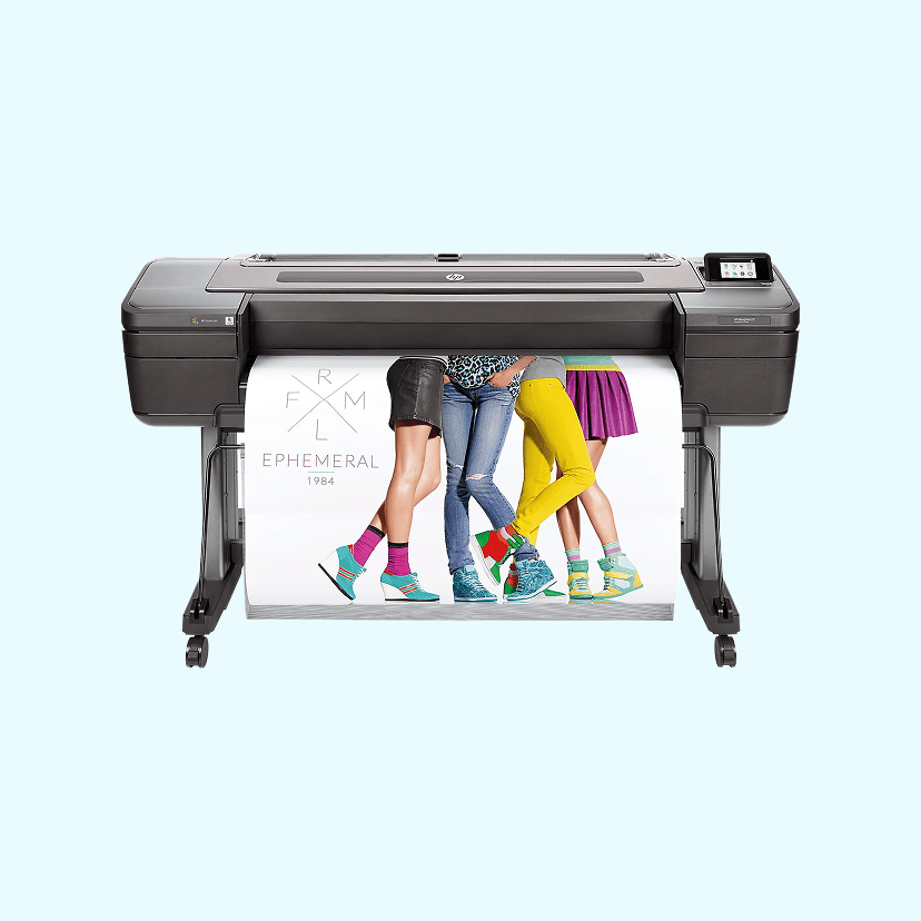 HP DesignJet Z9+ PostScript Color Inkjet Large-Format Printer, W3Z72A#B1K